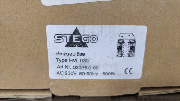 HVL030, Stego, Heater and Fan