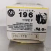 Allen-Bradley 196-FTB Pneumatic Timing Unit Ser B