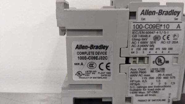 100S-C09EJ32C, Allen-Bradley, Safety Contactor