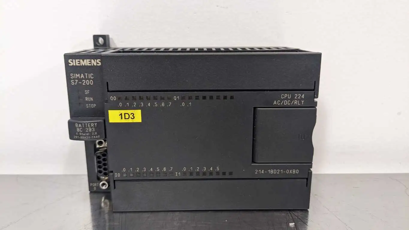 Siemens 6ES7 214-1BD21-0XB0 CPU 224 Unit 85-264VAC E-Stand 2.0