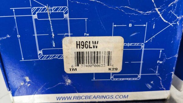 H96LW, RBC Bearings, Cam Follower 4785 4 RBC Bearings H96LW 1