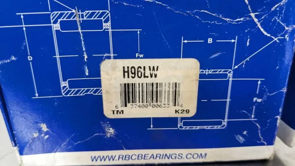 H96LW, RBC Bearings, Cam Follower