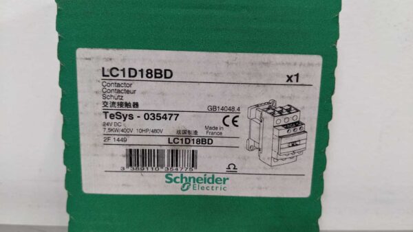 LC1D18BD, Schneider Electric, Contactor
