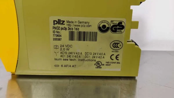 773634, Pilz, Safety Relay