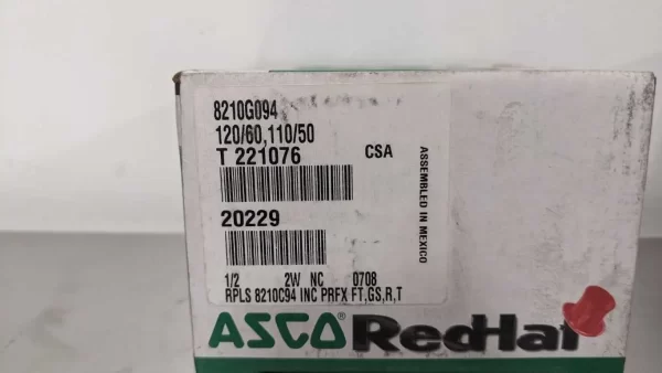 8210G094, Asco, Solenoid Valve