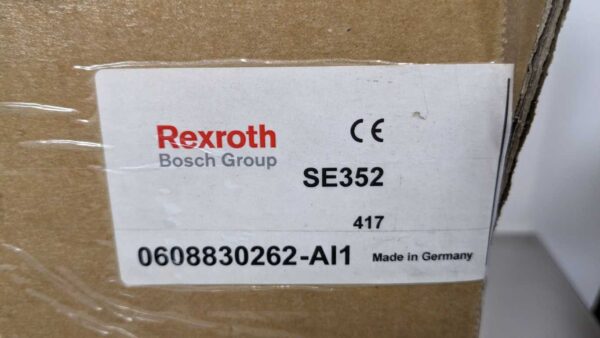 SE352 0608830262, Rexroth, Control Unit 4823 8 Rexroth SE352 0608830262 1
