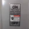 Siemens HF361 Heavy Duty Safety Switch 30A 3 Pole 600VAC 250VDC Fusible Disconnect H J K R