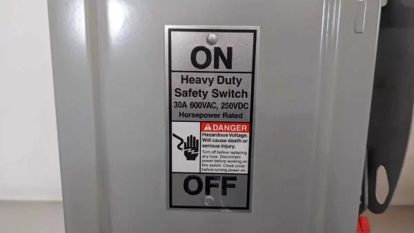 HF361, Siemens, Heavy Duty Safety Switch