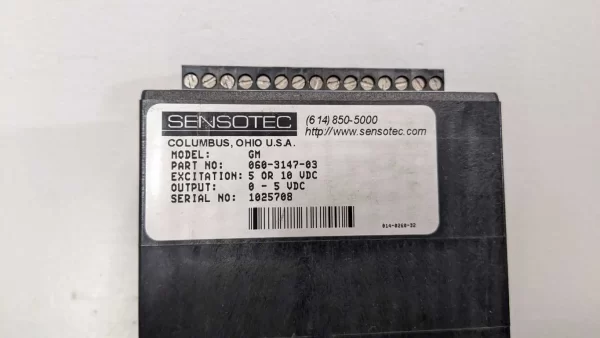 GM 060-3147-03, Honeywell, Signal Conditioner Amplifier Power Supply