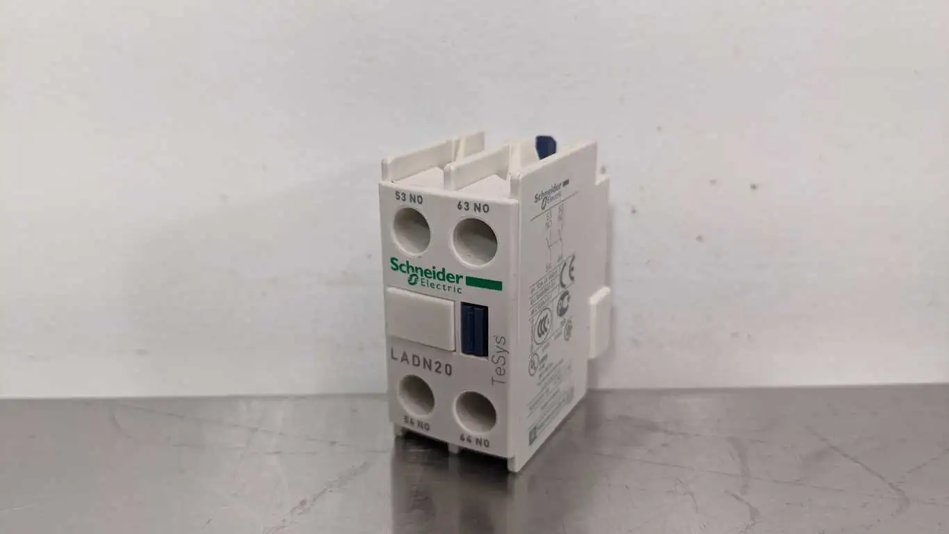 Schneider Electric LADN20 Auxiliary Contact Block 10A 690V max 10A TeSys