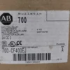 Allen-Bradley 700-CF400EJ Control Relay Ser A 4NO 24VDC Coil Contacts