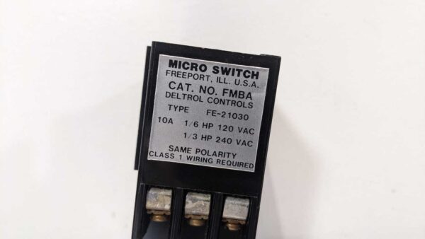 FMBA, Micro Switch, Power Supply Relay Module 4851 3 Micro Switch FMBA 1