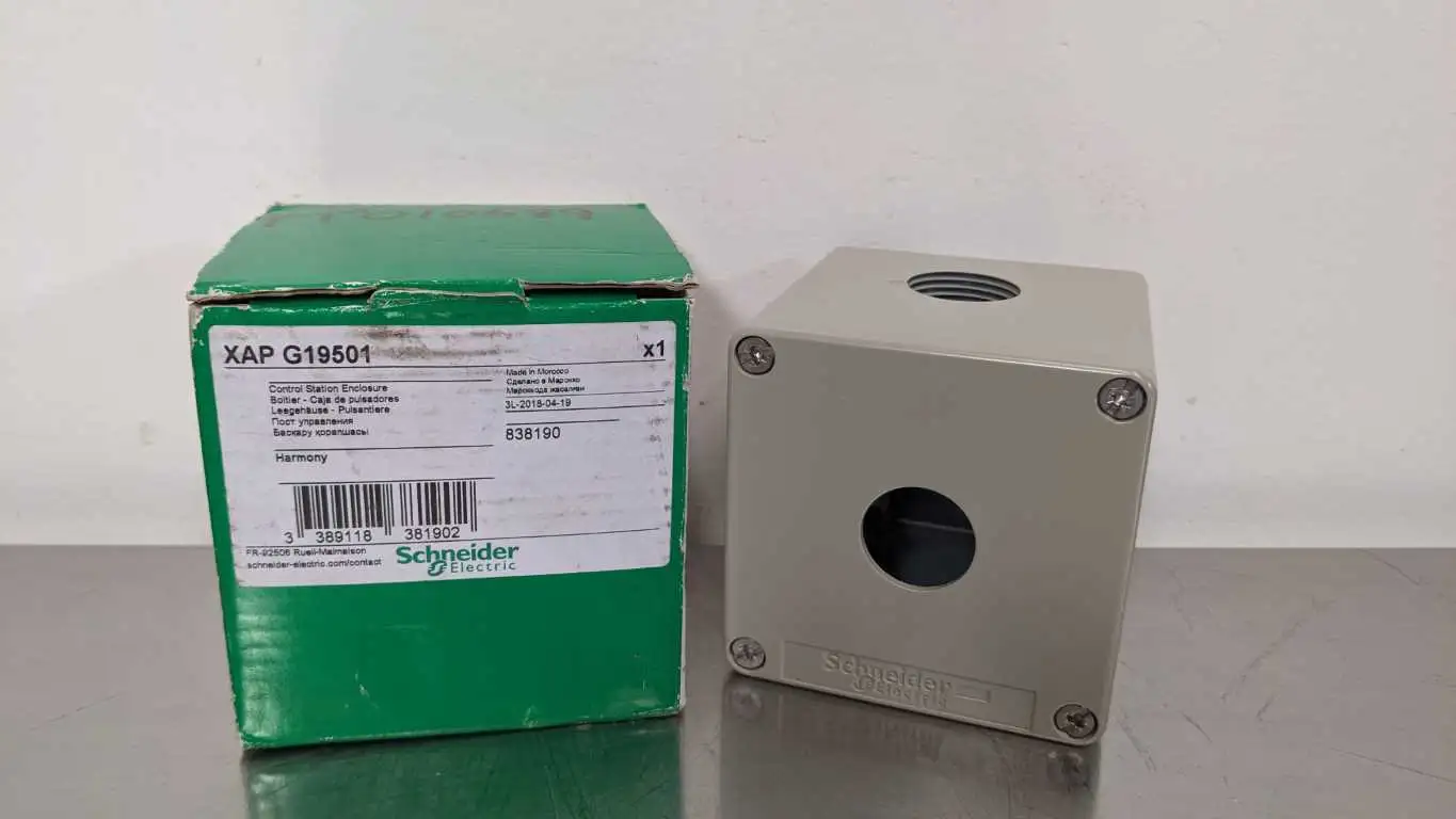 Schneider Electric XAP G19501 Control Station Enclosure 1 Button Harmony Telemecanique