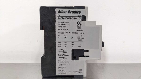 140M-D8N-C10, Allen-Bradley, Motor Protector Circuit Breaker