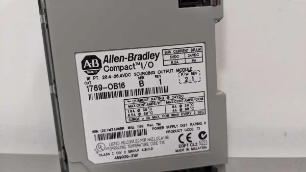 1769-OB16, Allen-Bradley, Sourcing Output Module