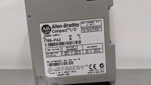 1769-PA2, Allen-Bradley, Power Supply