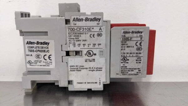 700S-CF620EJC, Allen-Bradley, Safety Relay and Contactor 4868 4 Allen Bradley 700S CF620EJC 1