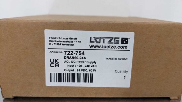722-754, Lutze, AC/DC Power Supply