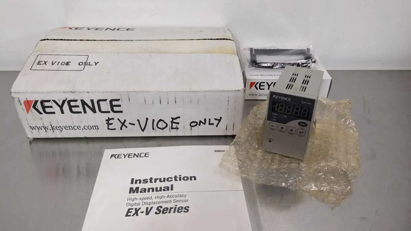 Keyence EX-V10E Amplifier Unit 0-10mm EX-V10