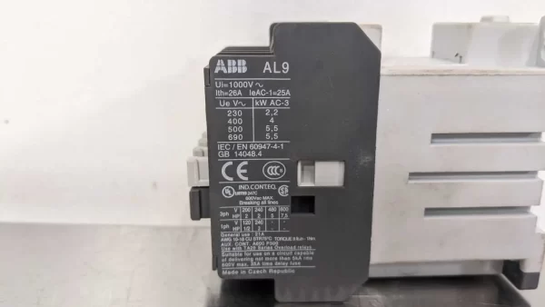 AL9-30-10, ABB, Contactor