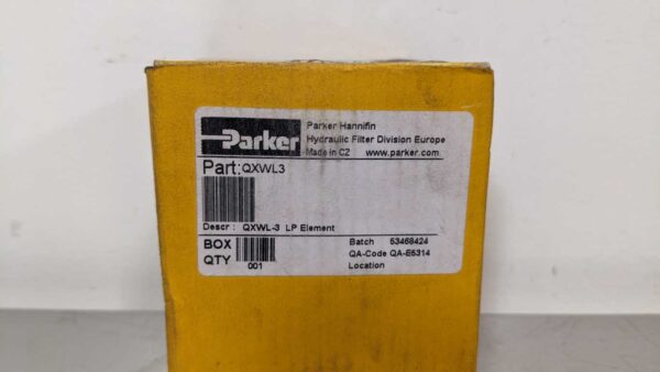 QXWL3, Parker, Reservoir Breather Air Filter Replacement Element 4891 4 Parker QXWL3 1
