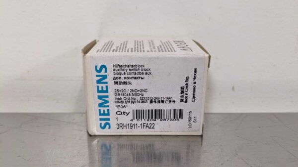 3RH1911-1FA22, Siemens, Auxiliary Contact Block