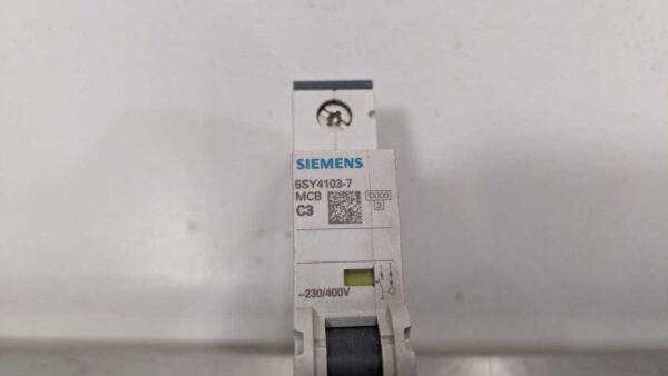5SY4103-7 C3, Siemens, Miniature Circuit Breaker