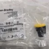 Allen-Bradley 800FP-MM45PX10 Mushroom Pushbutton Ser A Yellow 40mm