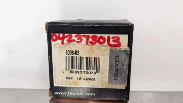 6006-RS, Timken, Deep Groove Ball Bearings