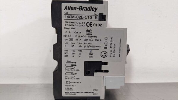 140M-C2E-C10, Allen-Bradley, Circuit Breaker Motor Protector
