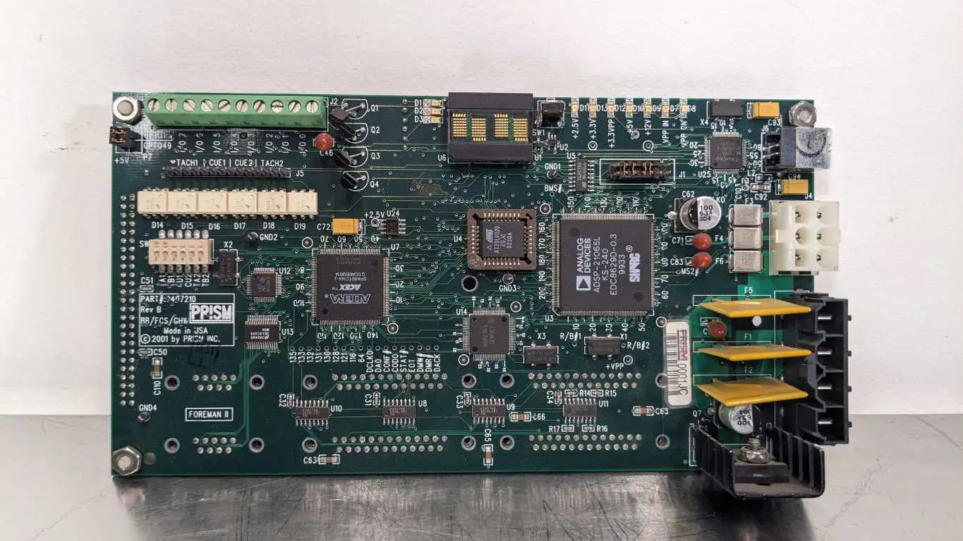 Prism 0407210 PCB Circuit Board Rev B Foreman II BB/FCS/GHW