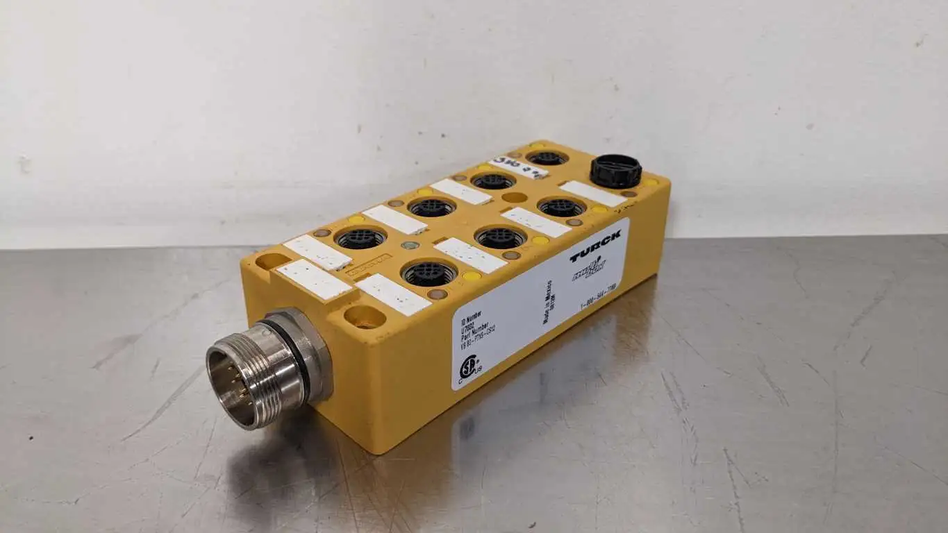 Turck U7032 VB 80-P7X9-CS12 Junction Box 8 Port