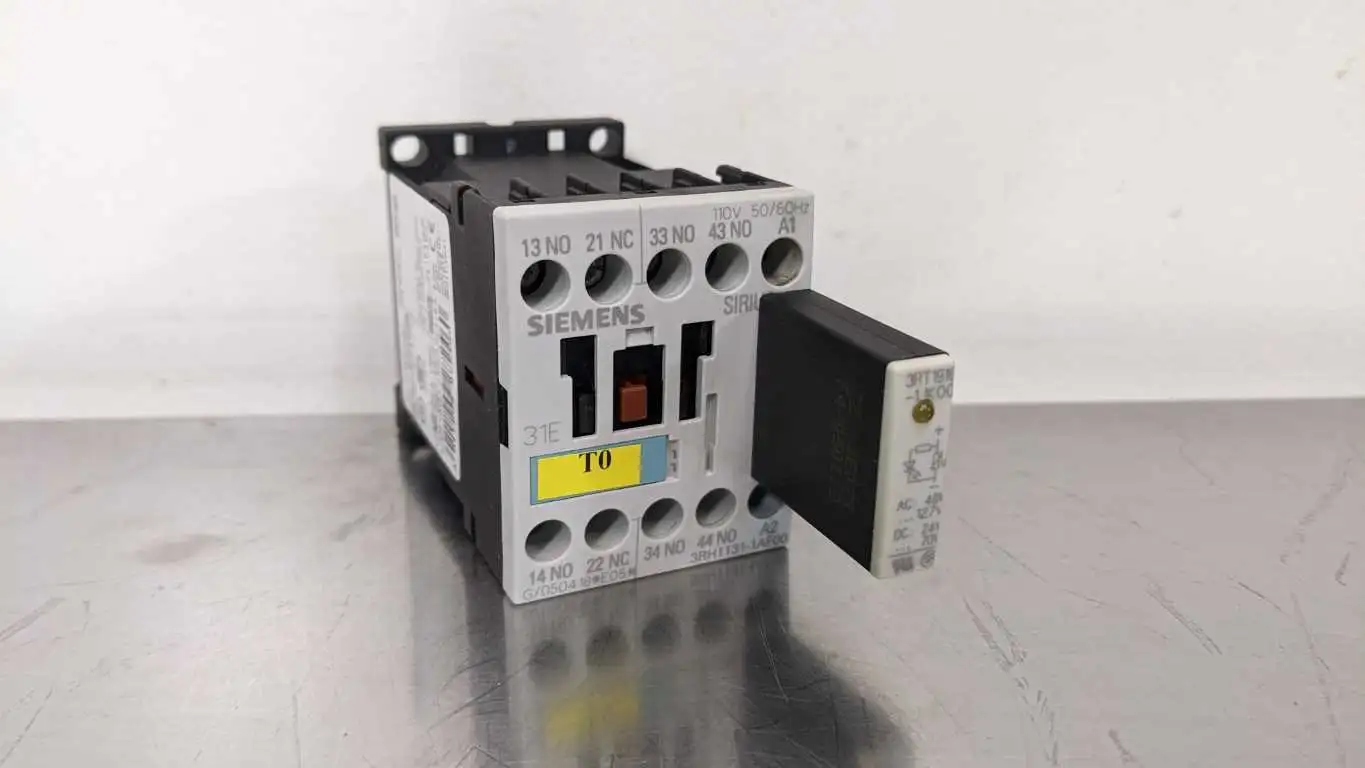 Siemens 3RH1131-1AF00 Control Relay 600VAC 10A 3RT1916-1JK00 Surge Suppressor