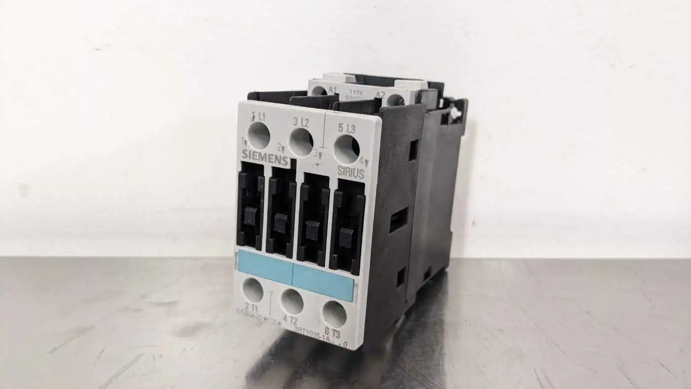 Siemens 3RT10251AG20 Power Contactor 400VAC 17A 400VAC 17A