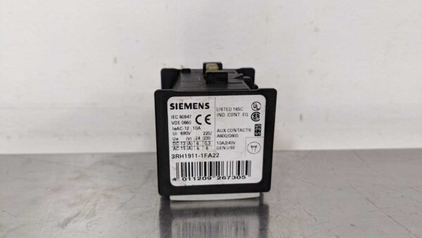 3RH1911-1FA22, Siemens, Auxiliary Contact