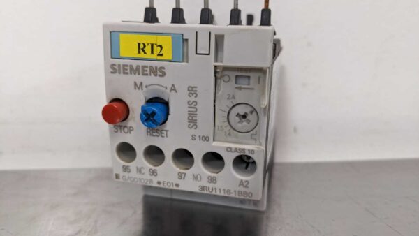 3RU1116-1BB0, Siemens, Overoad Relay 4960 2 Siemens 3RU1116 1BB0 1