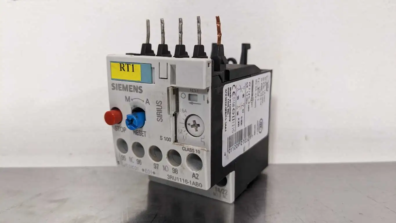 Siemens 3RU1116-1AB0 Overoad Relay 1.1-1.6A