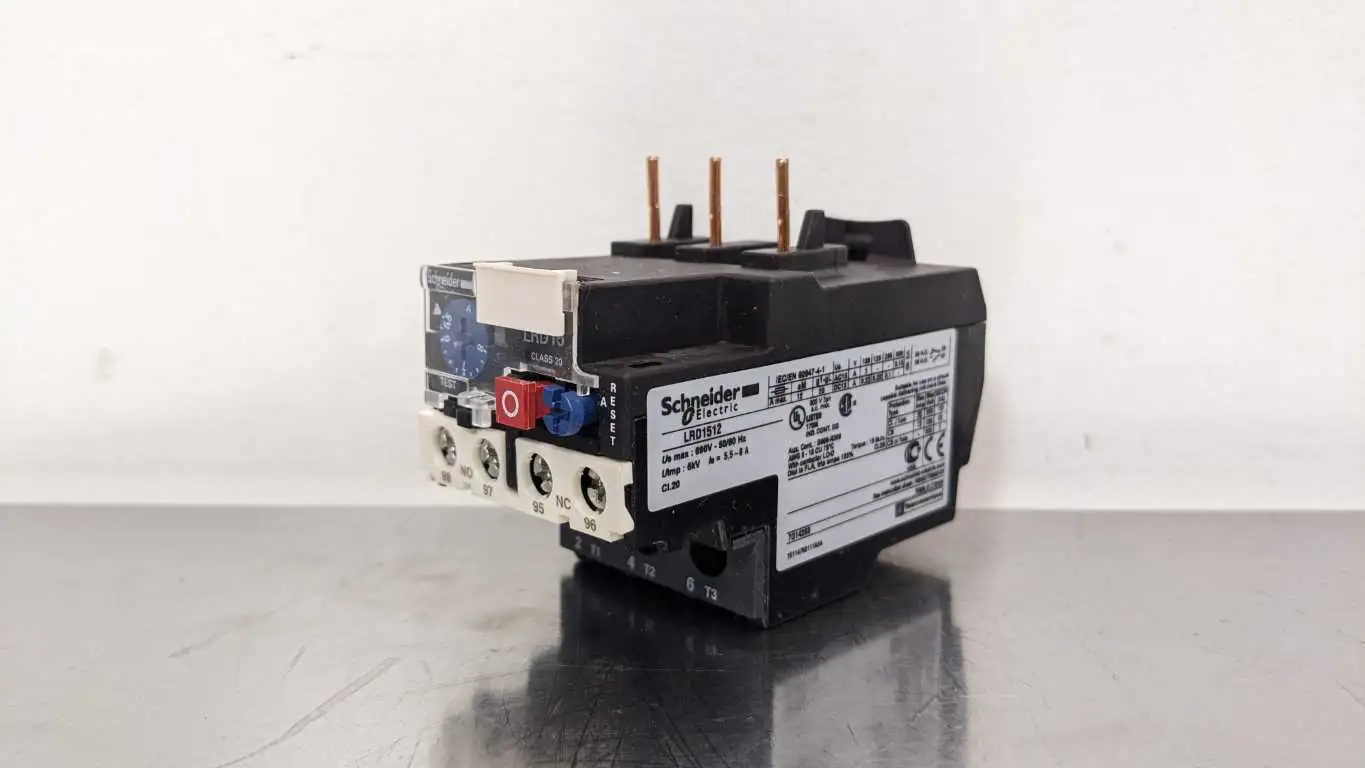 Schneider Electric LRD15 Overoad Relay 5.5-8A