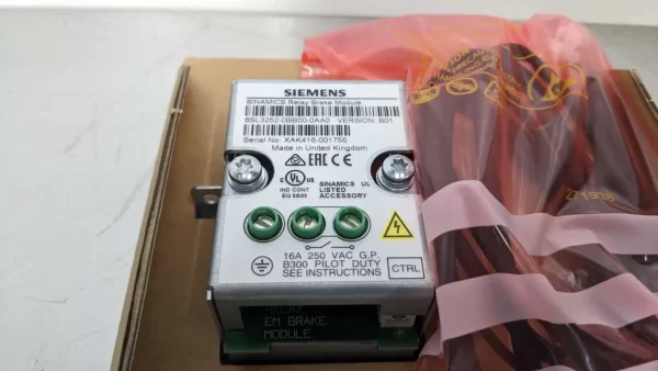 6SL3252-0BB00-0AA0, Siemens, SINAMICS Relay Brake Module