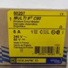 Square D 60207 Miniature Circuit Breaker 6A 240 VAC 60VDC Merlin Gerin