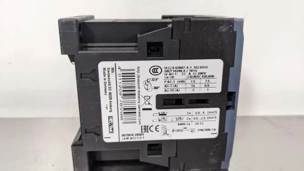 3RT2018-2BB41, Siemens, Contactor