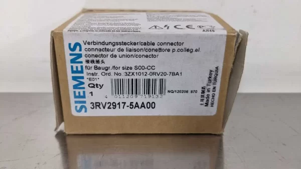 3RV2917-5AA00, Siemens, Cable Connector