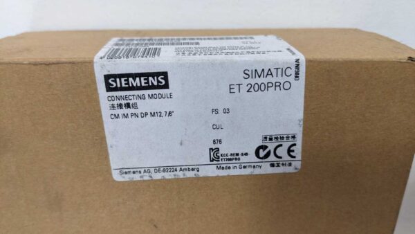 6ES7 194-4AN00-0AA0, Siemens, Connecting Module 4995 4 Siemens 6ES7 194 4AN00 0AA0 1