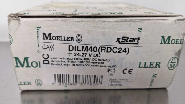 DILM40 (RDC24), Moeller, Contactor 5008 5 Moeller DILM40 RDC24