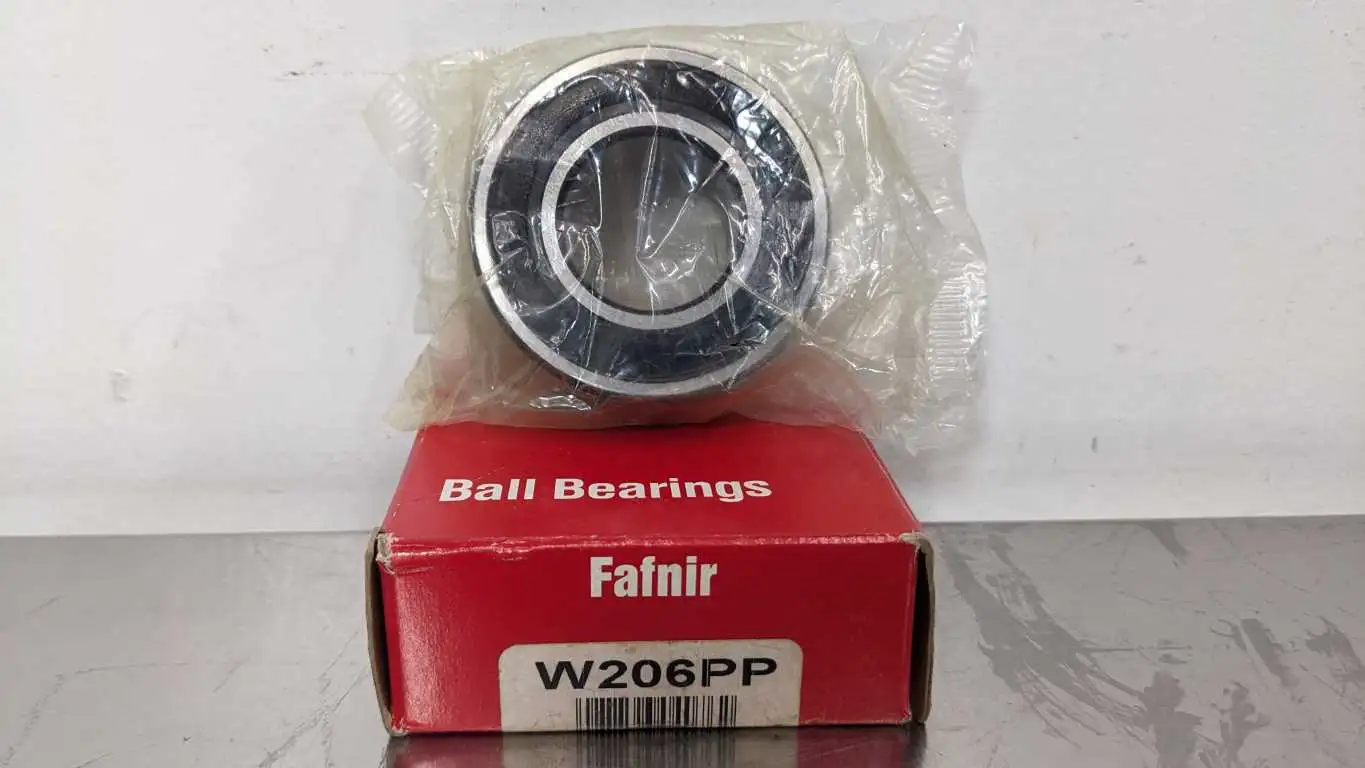 Fafnir W206PP Single Row Deep Groove Ball Bearing 30mm ID x 62mm OD x 23.83mm Wide