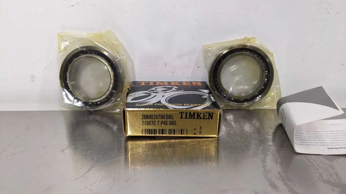 Timken 2MM9307WIDUL Super Precision Bearing Set 35mm ID x 55mm OD x 10mm Wide