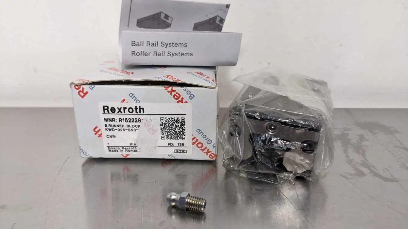 Rexroth R162229420 Ball-Runner Block Size 25 Carbon Steel KWD-025-SNS-C0-N-1