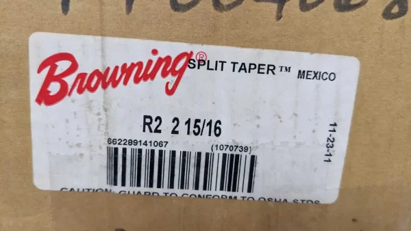 R2 2-15/16, Browning, Split Taper Bushing