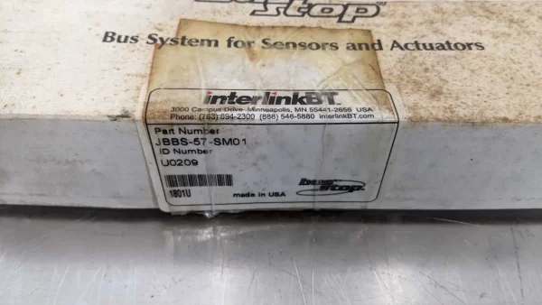 JBBS-57-SM01, Turck, DeviceNet Interlink Module