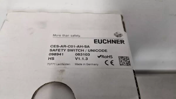 CES-AR-C01-AH-SA, Euchner, Non-Contact Safety Switch Unicode